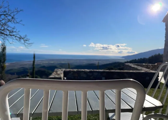 Сasa de vacaciones Kriari Forest & Sea View Luxury Palaioi Poroi